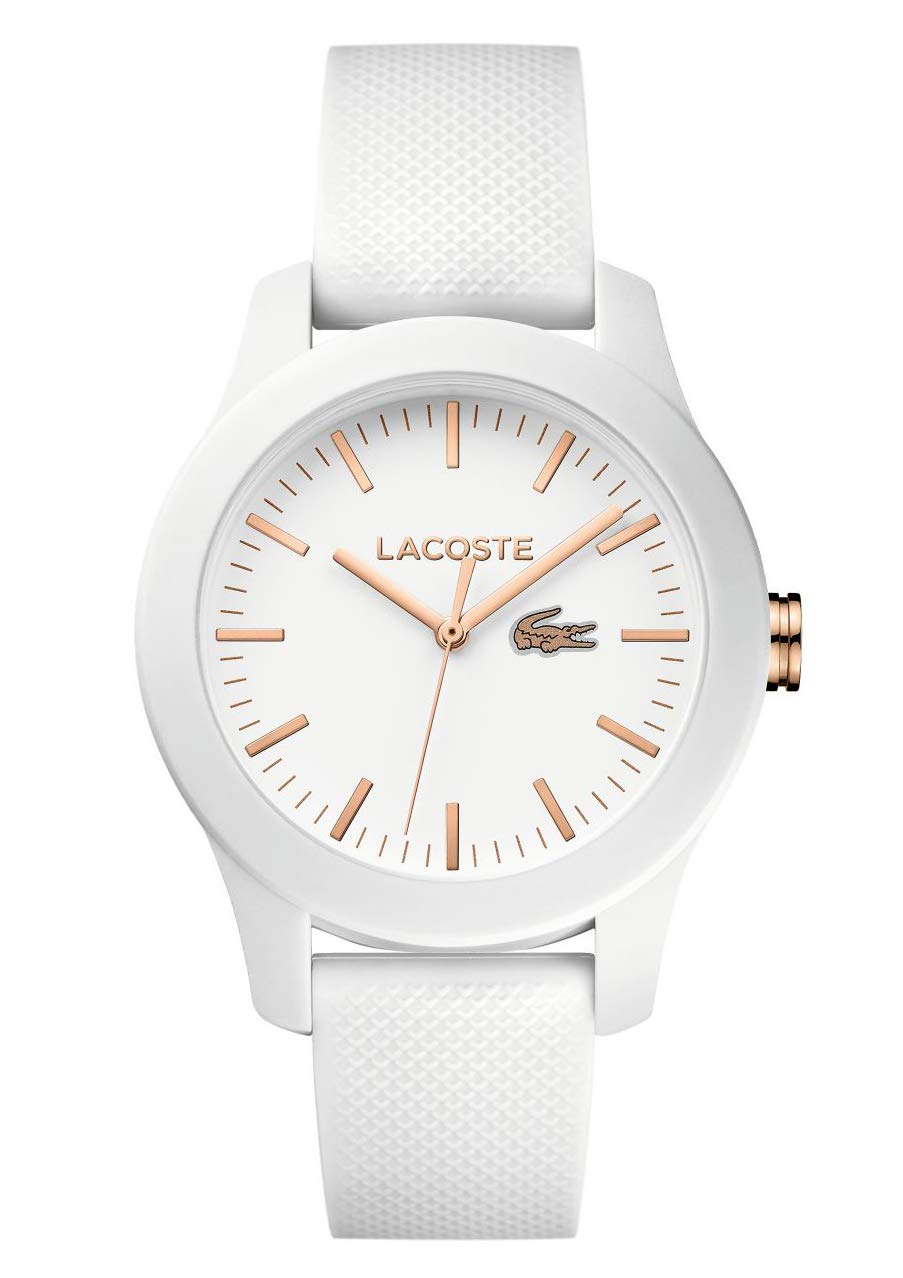 Lacoste Montre Analogique à Quartz pour homme avec Bracelet en silicone Noir - 2011171