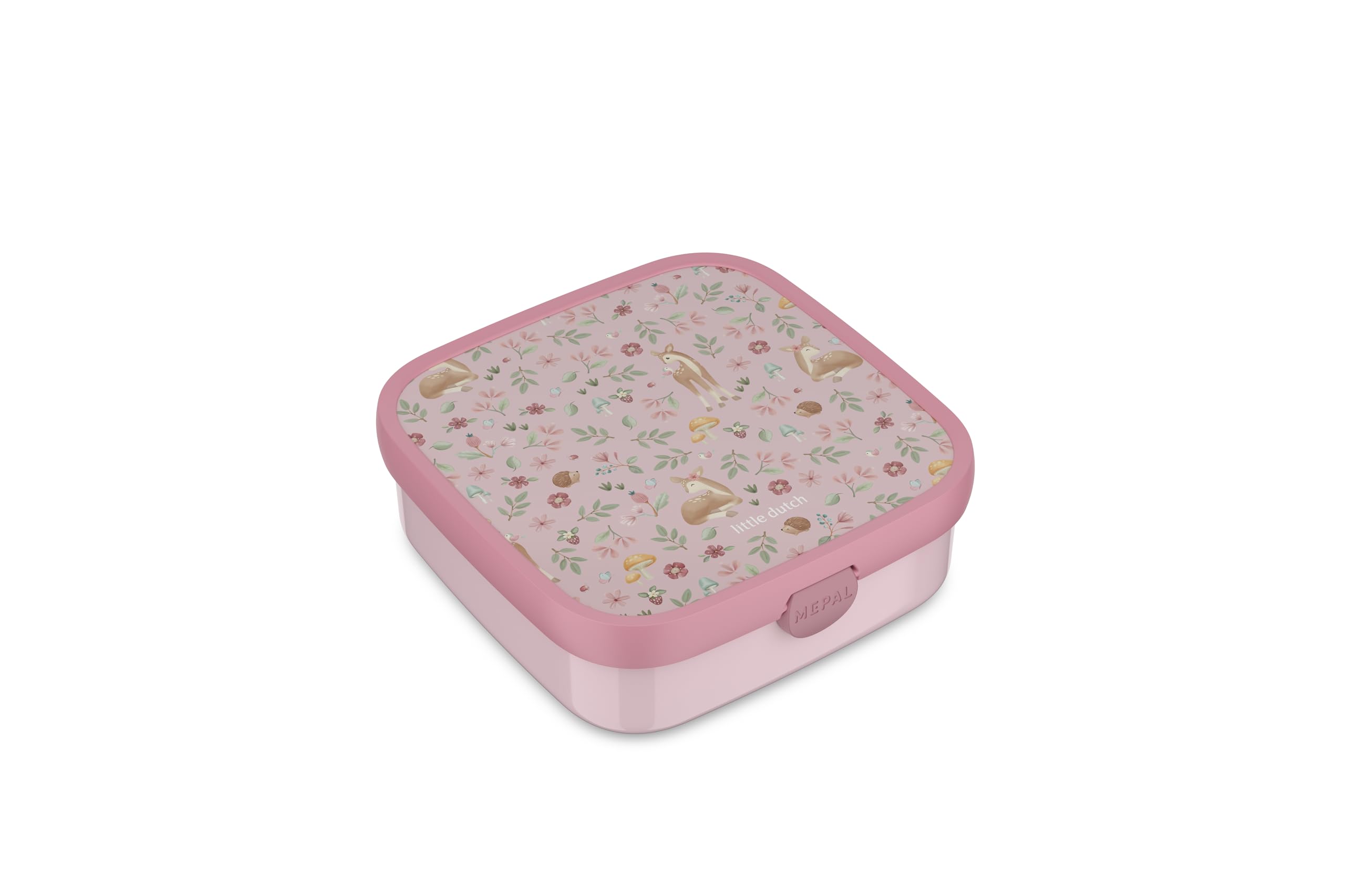 Mepal - Campus lunchset - Lunchset voor kinderen met pop-up drinkfles en lunchbox - Lunchset voor school - BPA-vrij - 400 ml + 750 ml - Leopard