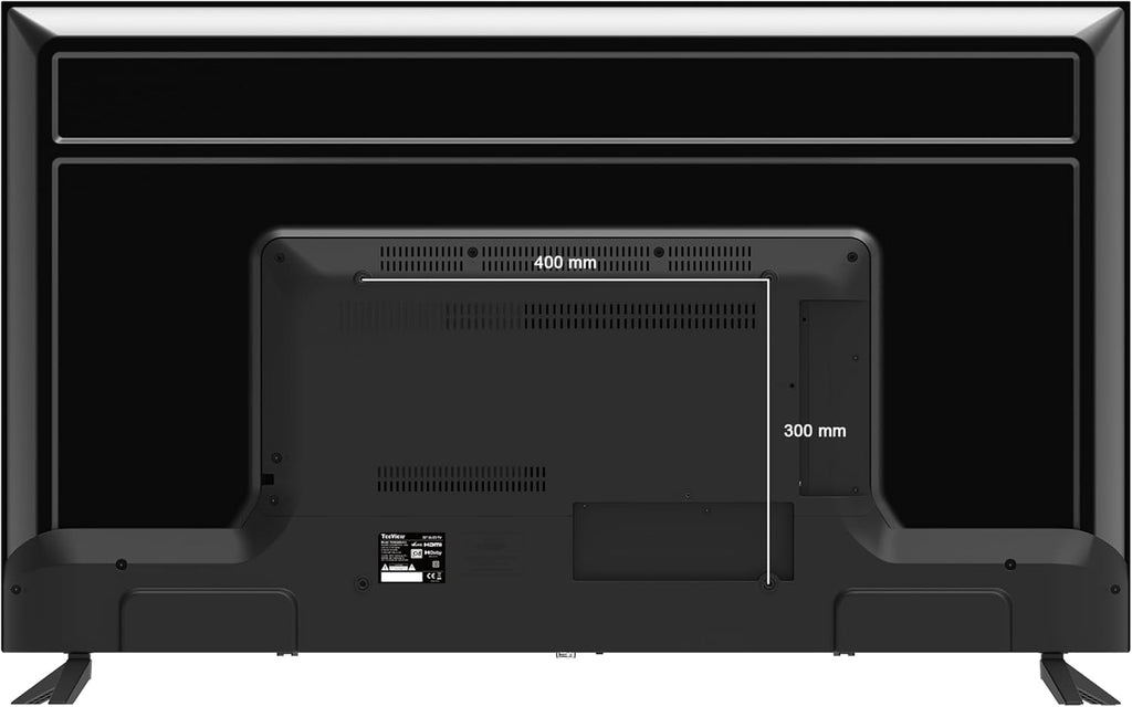 TEEVIEW TV50QUG-EU Google Smart 4K UHD 50 inch WLAN TV, Bluetooth, 3 x HDMI, Triple Tuner, spraakbediening, geïntegreerde streaming-apps