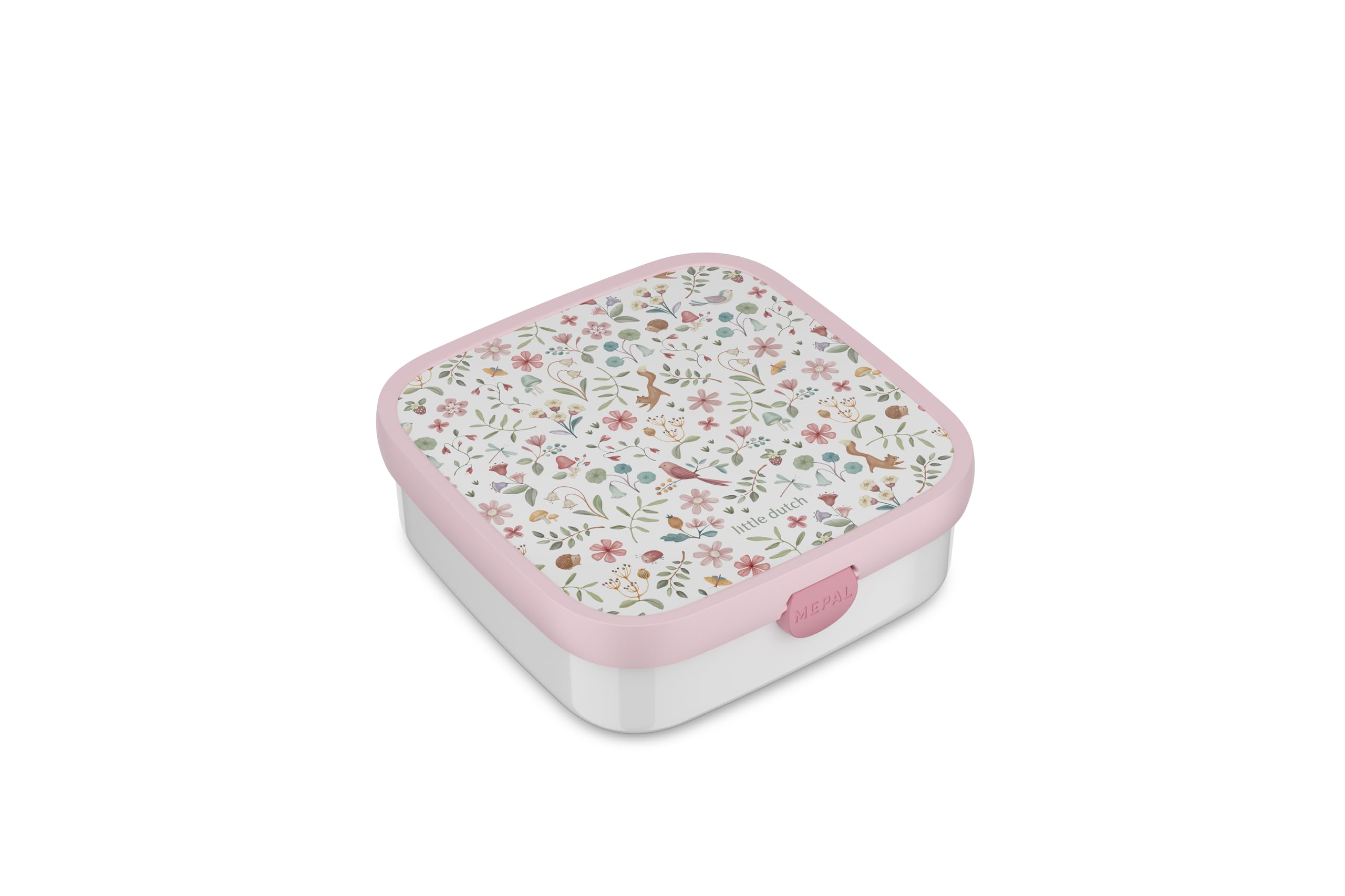 Mepal - Campus lunchset - Lunchset voor kinderen met pop-up drinkfles en lunchbox - Lunchset voor school - BPA-vrij - 400 ml + 750 ml - Leopard
