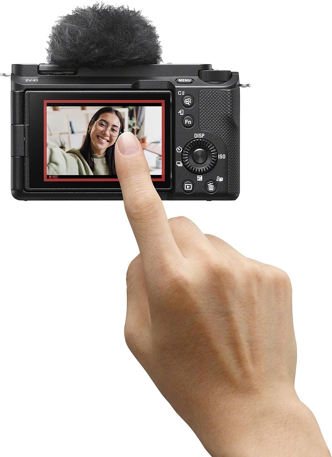 Sony Alpha ZV-E1 Full-Frame Interchangeable Lens Mirrorless Vlog Camera - Black Body