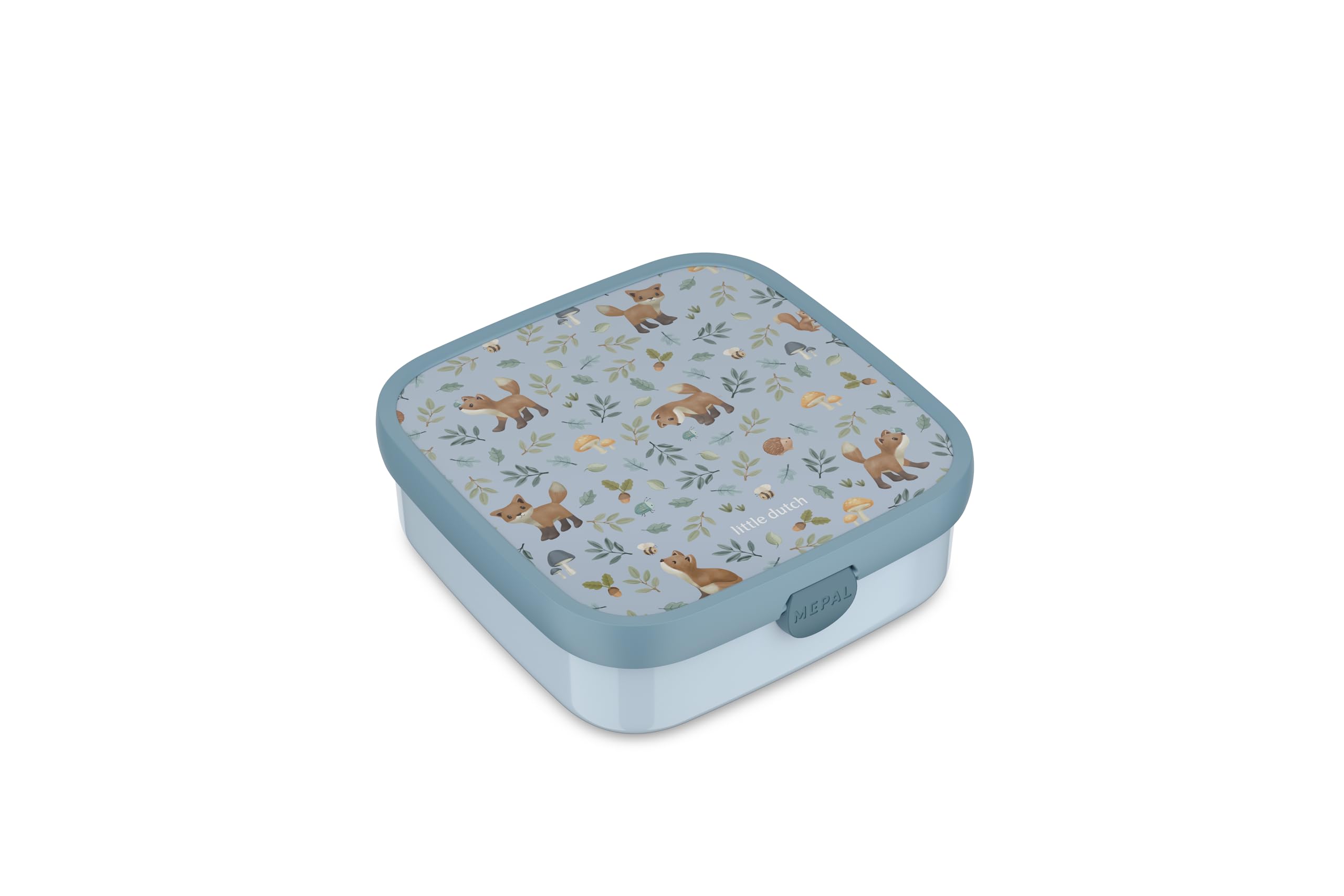 Mepal - Campus lunchset - Lunchset voor kinderen met pop-up drinkfles en lunchbox - Lunchset voor school - BPA-vrij - 400 ml + 750 ml - Leopard