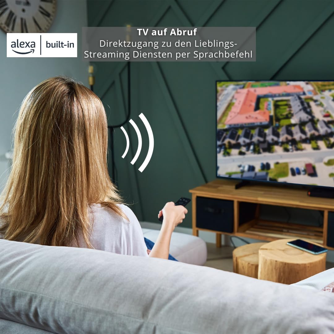 Toshiba 43UF3F63DAZ Fire TV, 43 inch, Smart TV, 4K UHD, HDR Dolby Vision, Triple Tuner, Alexa Built-In, Sound by Onkyo