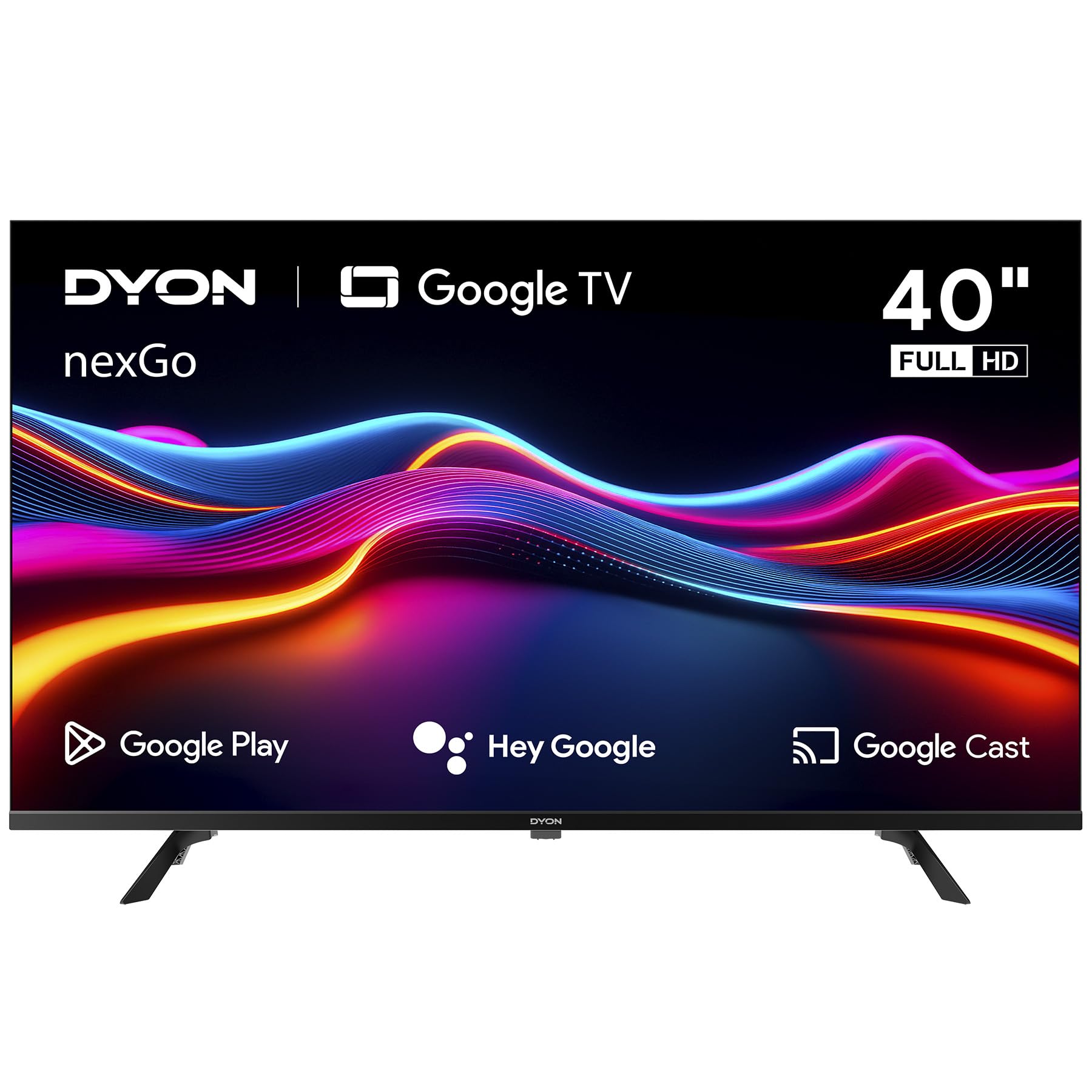 DYON Movie Smart 50 VX TV 50 inch (126 cm) (4K Ultra HD Smart TV, Triple Tuner (DVB-C/-S2/-T2), App Store, Prime Video, Netflix, YouTube, DAZN, Disney+), model 2024