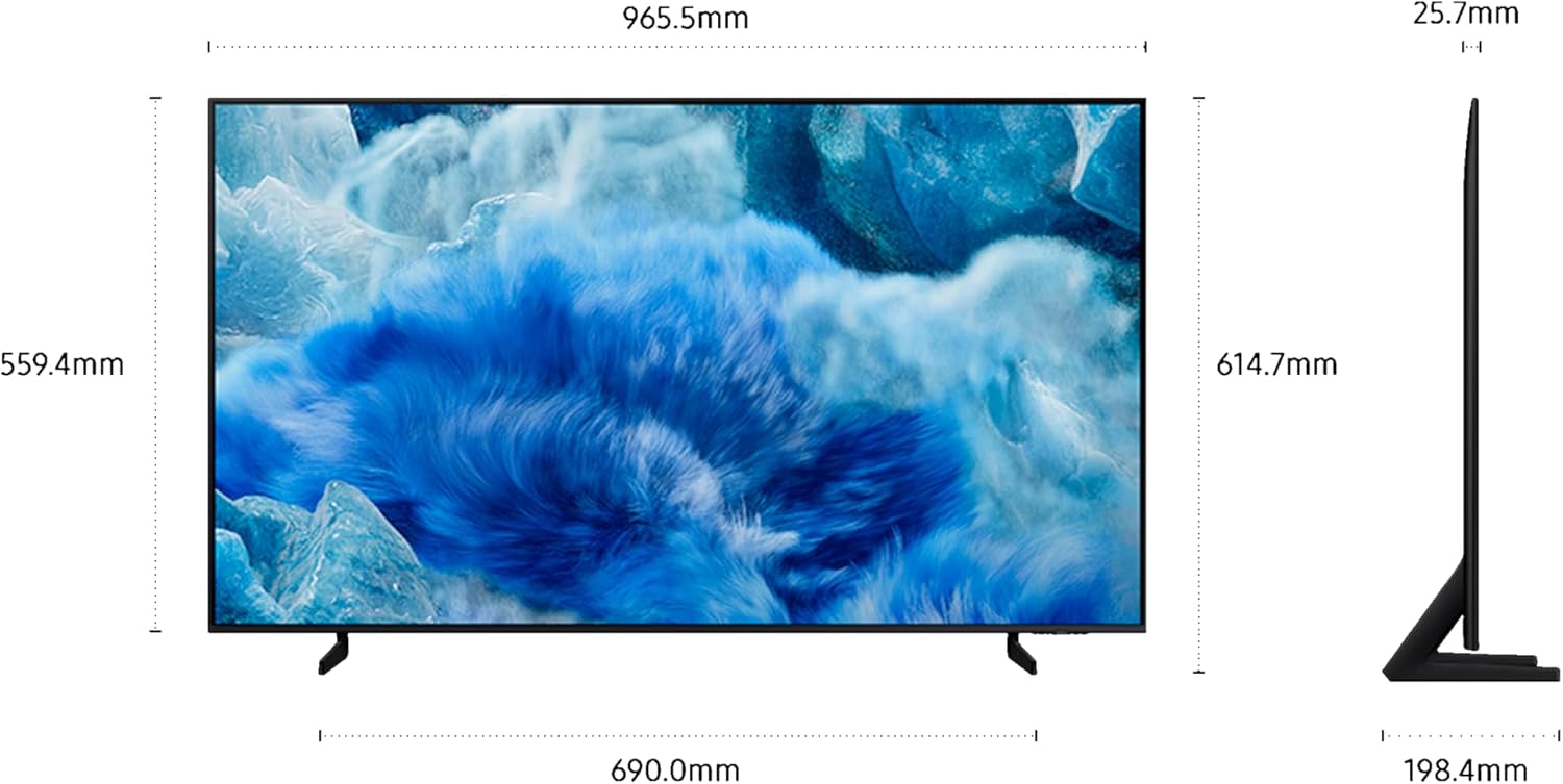 SAMSUNG QLED Q8F 4K Smart TV met AI-visie, 100% kleurvolume met Quantum Dot, de echte Quantum Dot en Motion Xcelerator