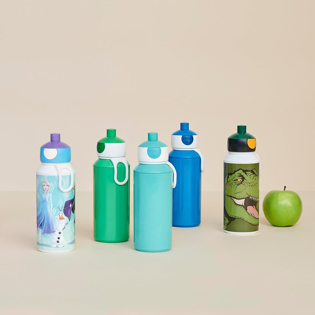 Mepal - Campus pop-up drinkfles - Waterdichte drinkfles voor school - Herbruikbare drinkfles voor kinderen - BPA-vrij en vaatwasmachinebestendig - 400 ml - Paw Patrol Pups