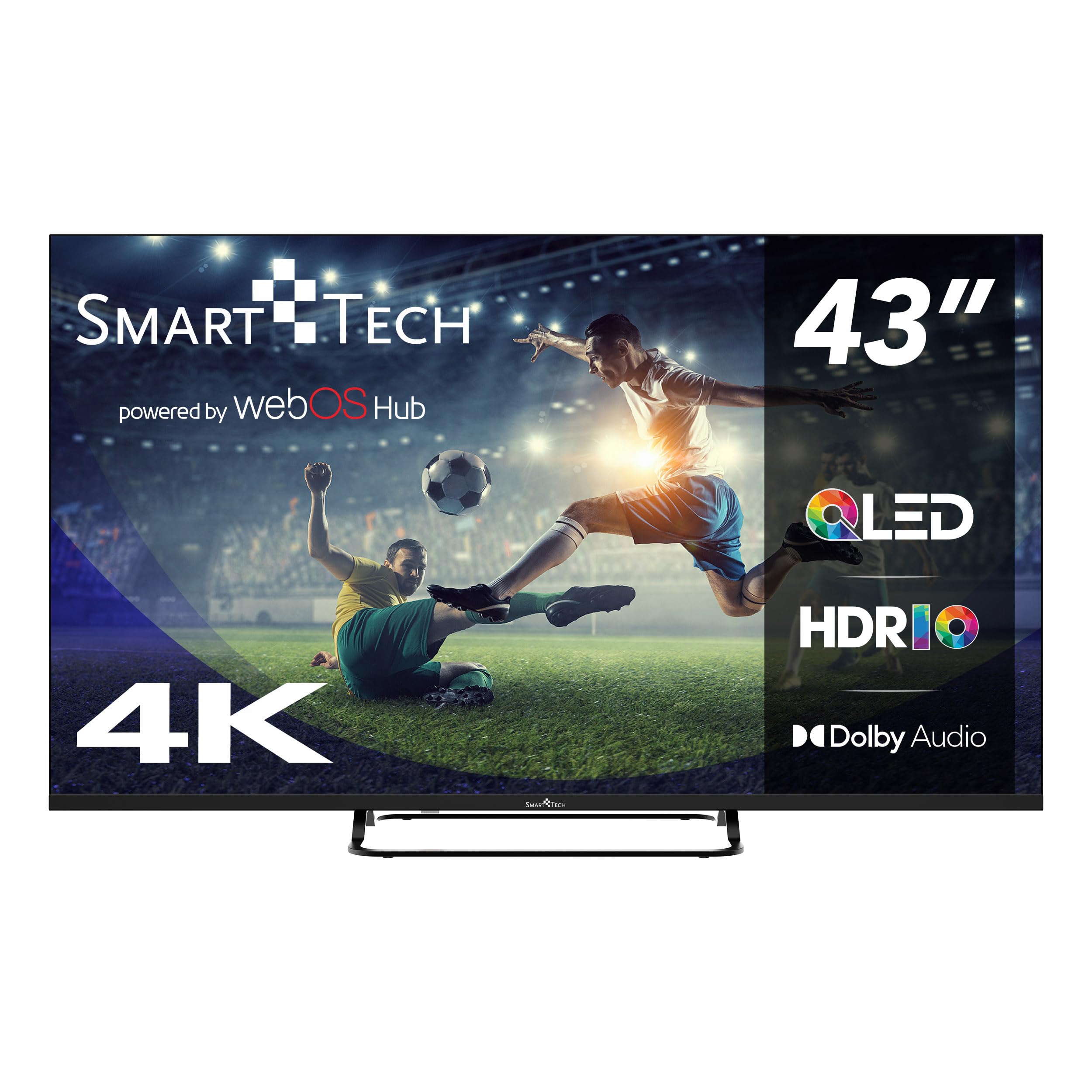 Smart Tech QLED TV 4K UHD 65 inch (164 cm) 65QG06K3 Google TV - 4 x HDMI - 2 x USB - Dolby Digital Plus geluid 2 x 10 watt