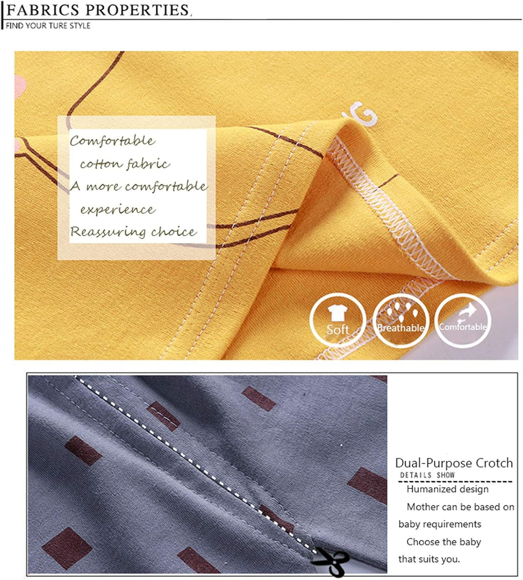 XM-Amigo Jumpsuits 3set/pack cartoon print baby jongens katoen pyjama baby katoen pyjama vier seizoenen ondergoed sets kinderen